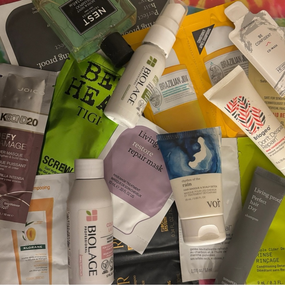 High End Haircare Sample Set (10)